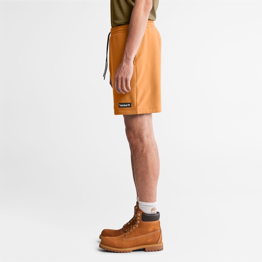 Wheat Relaxed-Fit Sweatshorts Timberland Ireland