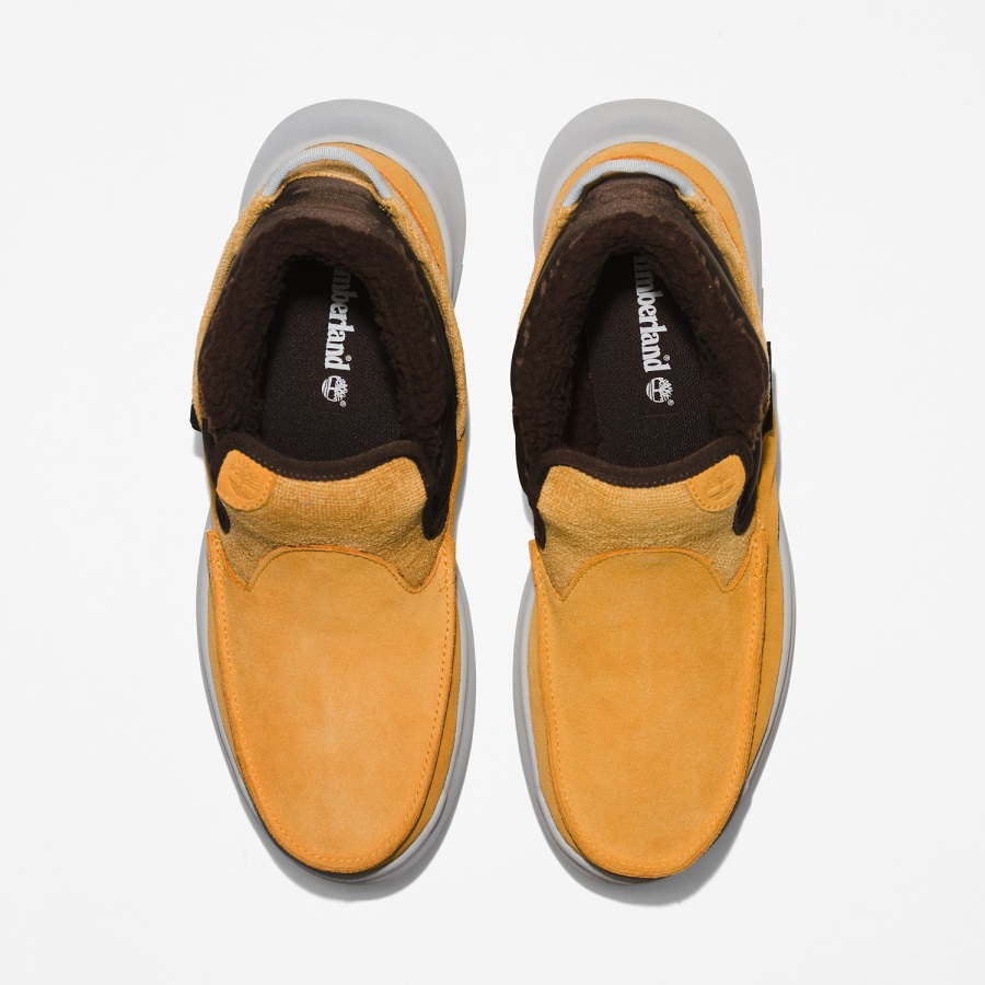 Wheat Suede/Black Timberland Ireland Men's Ez Lounge Slip-On Hiking Boots