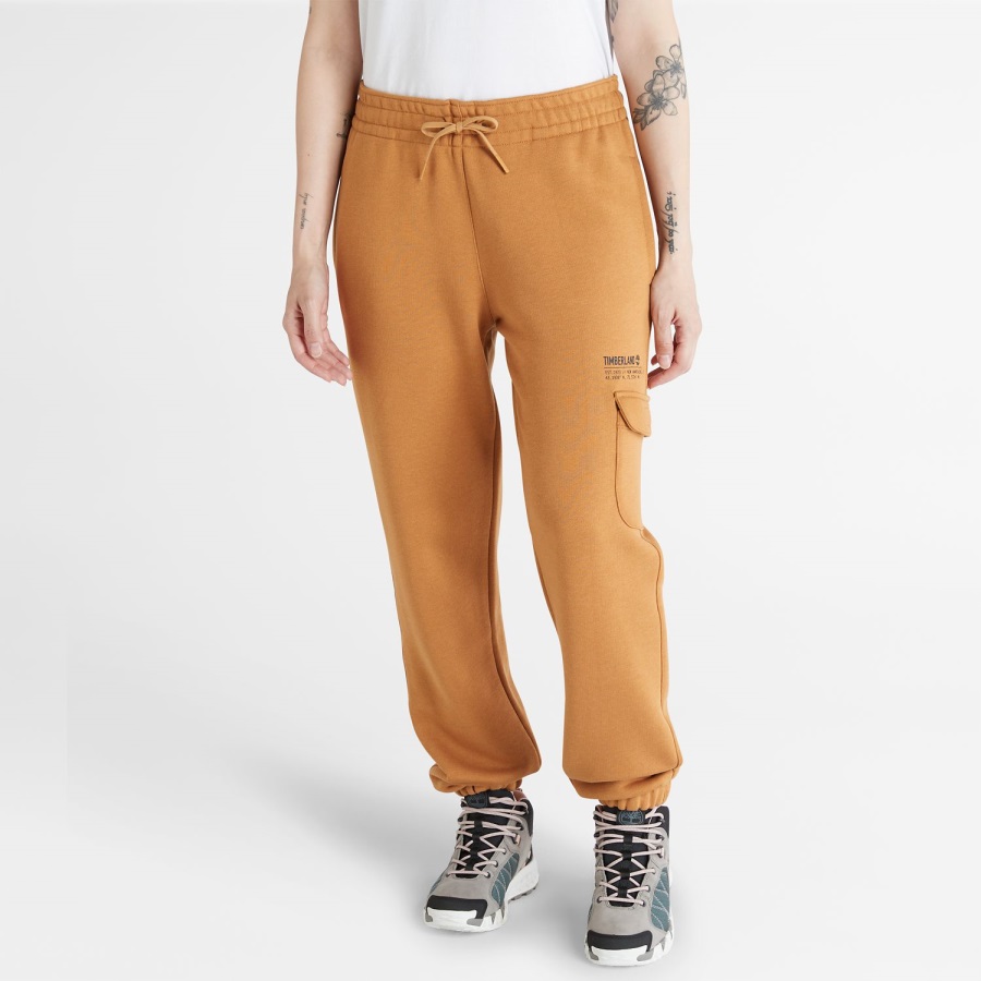 Wheat Timberland Ireland Women's Cargo Jogger Pants