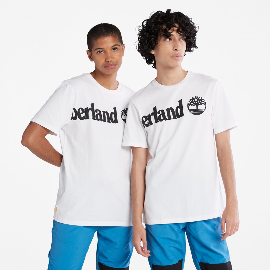White Wraparound-Logo T-Shirt Timberland Ireland