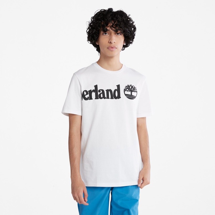 White Wraparound-Logo T-Shirt Timberland Ireland
