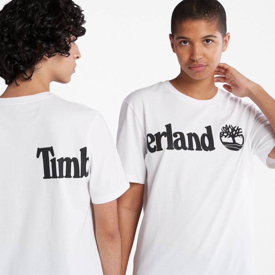 White Wraparound-Logo T-Shirt Timberland Ireland
