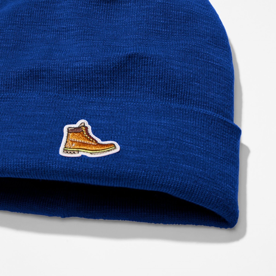 Willowdale Boot-Patch Beanie Timberland Ireland Bellwether Blue