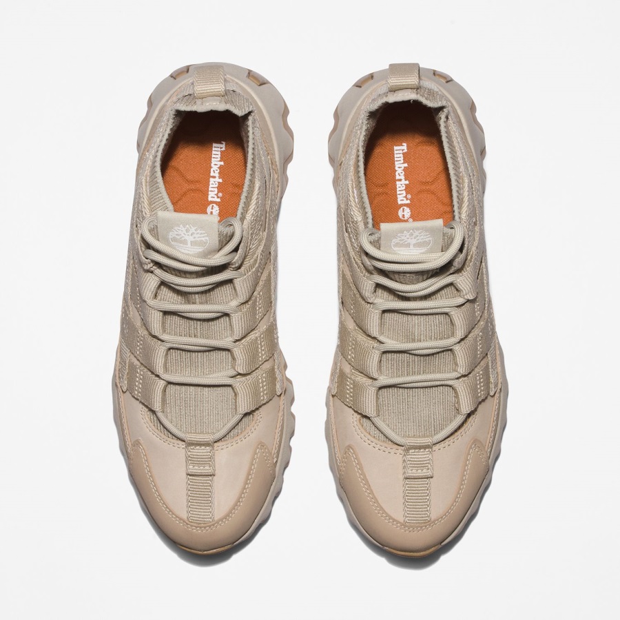 Women's Earthkeepers By Raeburn Greenstride Edge Ek+ Hikers Beige Nubuck Timberland Ireland