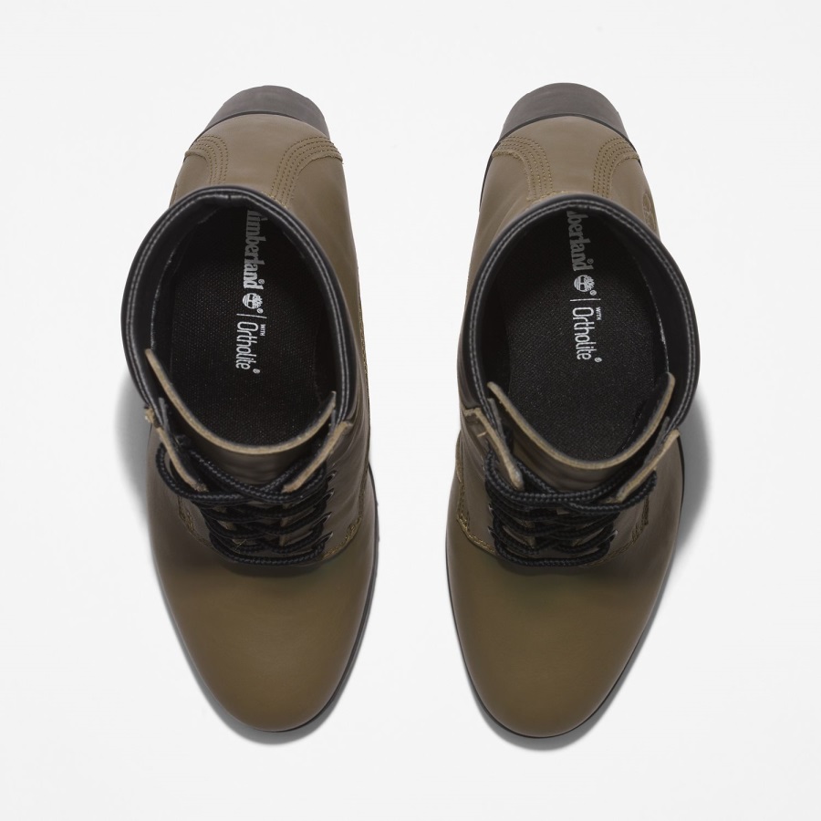 Women's Allington Lace-Up 6-Inch Boots Olive Full-Grain Timberland Ireland