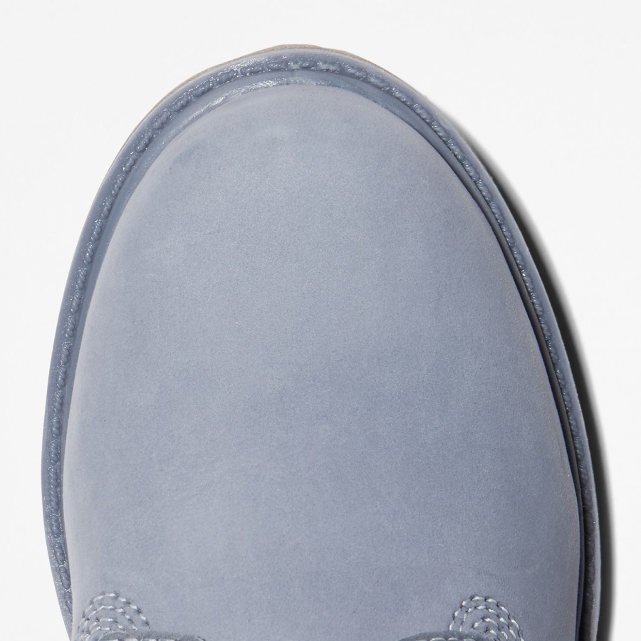 Women's Authentics Waterproof Roll-Top Boots Medium Blue Nubuck Timberland Ireland