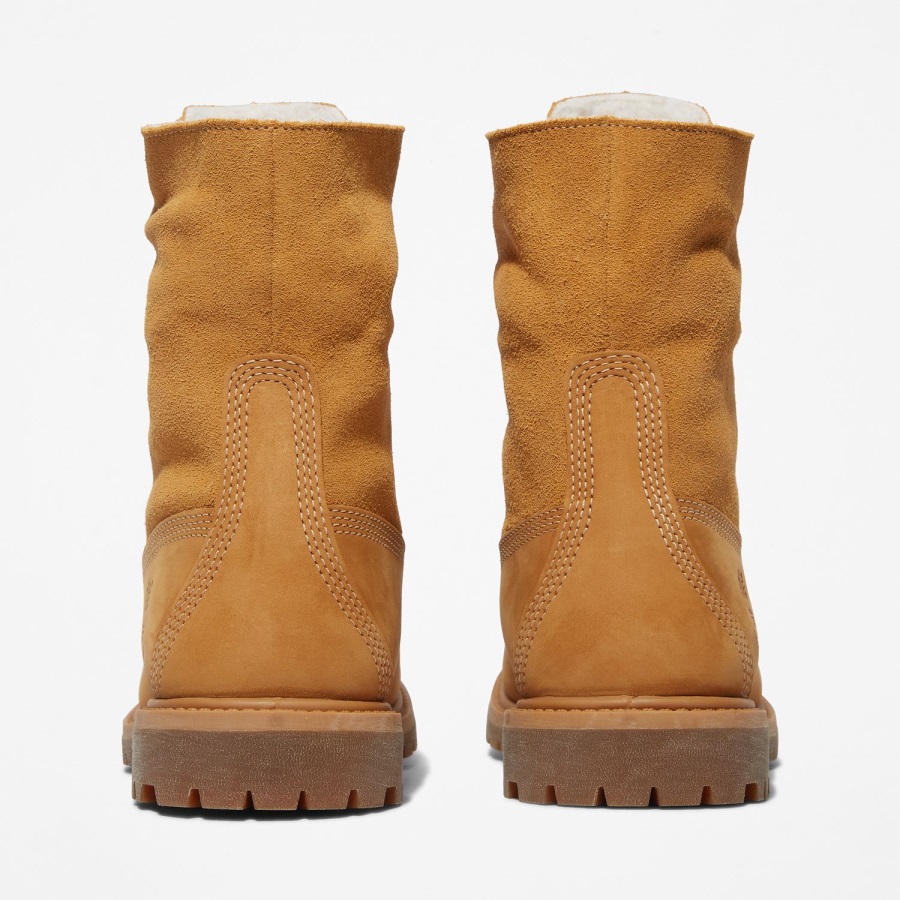 Women's Authentics Waterproof Roll-Top Boots Timberland Ireland Wheat Nubuck