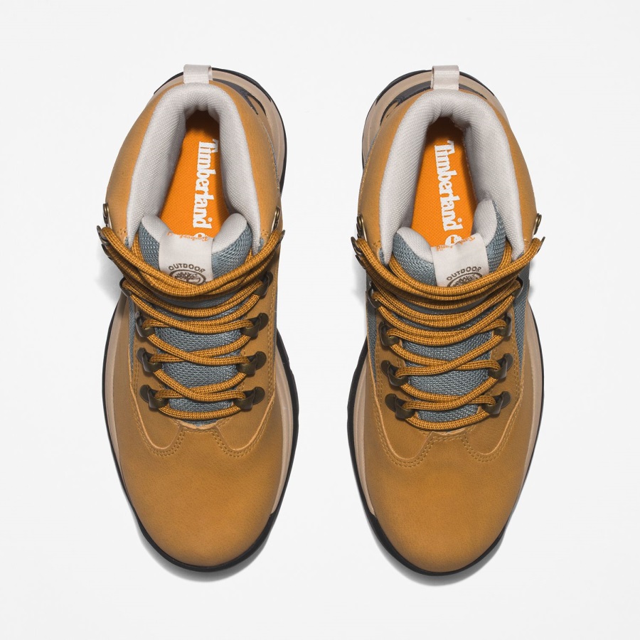 Women's Chocorua Waterproof Hiking Boots Timberland Ireland Wheat Full-Grain