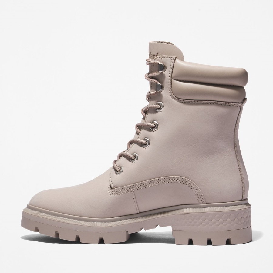 Women's Cortina Valley 6-Inch Waterproof Boots Light Taupe Nubuck Timberland Ireland