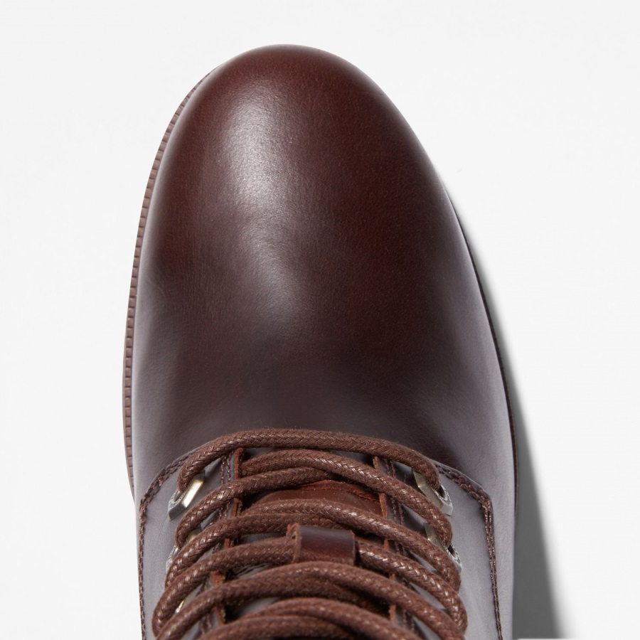 Women's Dalston Vibe 6-Inch Boots Timberland Ireland Medium Brown Full-Grain