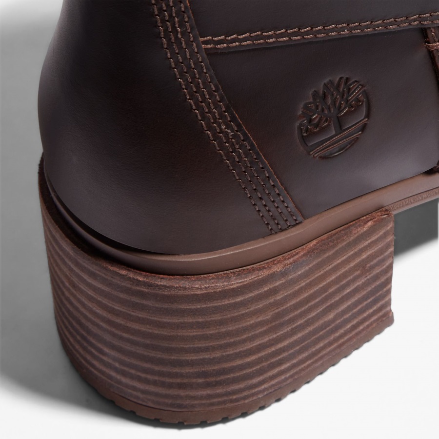 Women's Dalston Vibe 6-Inch Boots Timberland Ireland Medium Brown Full-Grain