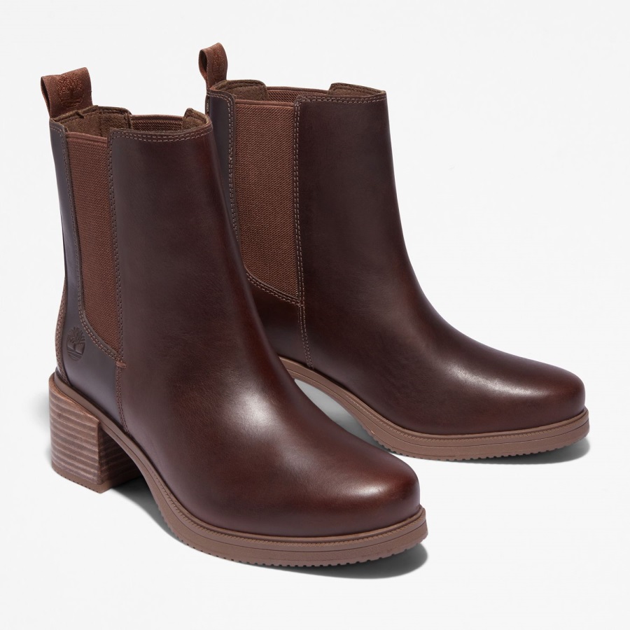 Women's Dalston Vibe Chelsea Boots Medium Brown Timberland Ireland