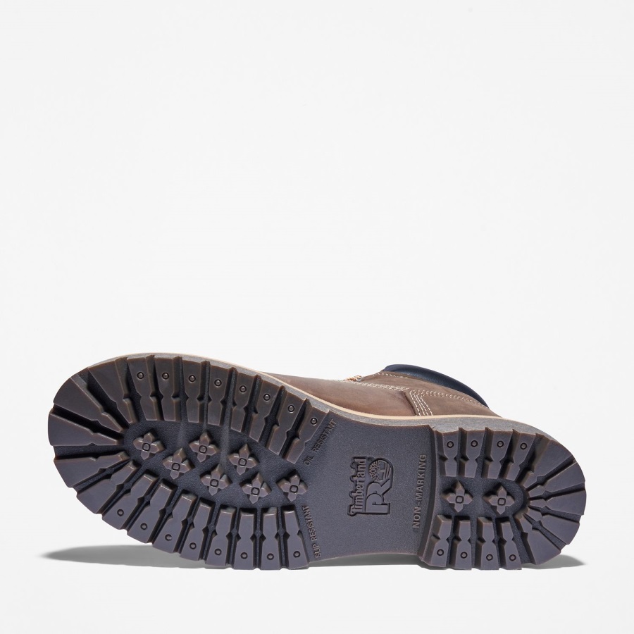 Women's Direct Attach 6 Waterproof Work Boot Timberland Ireland Turkish Coffee Full-Grain Leather