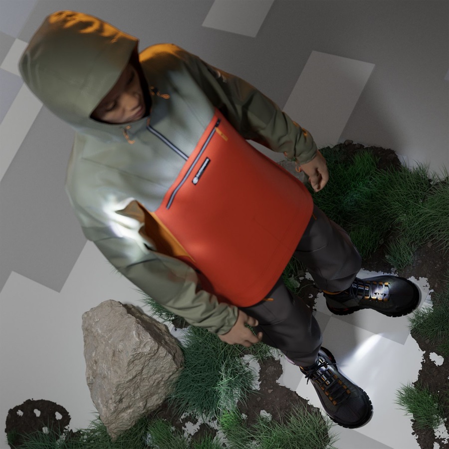 Women's Earthkeepers By Raeburn Garrison Trail Waterproof Hikers Dark Grey/Green Timberland Ireland