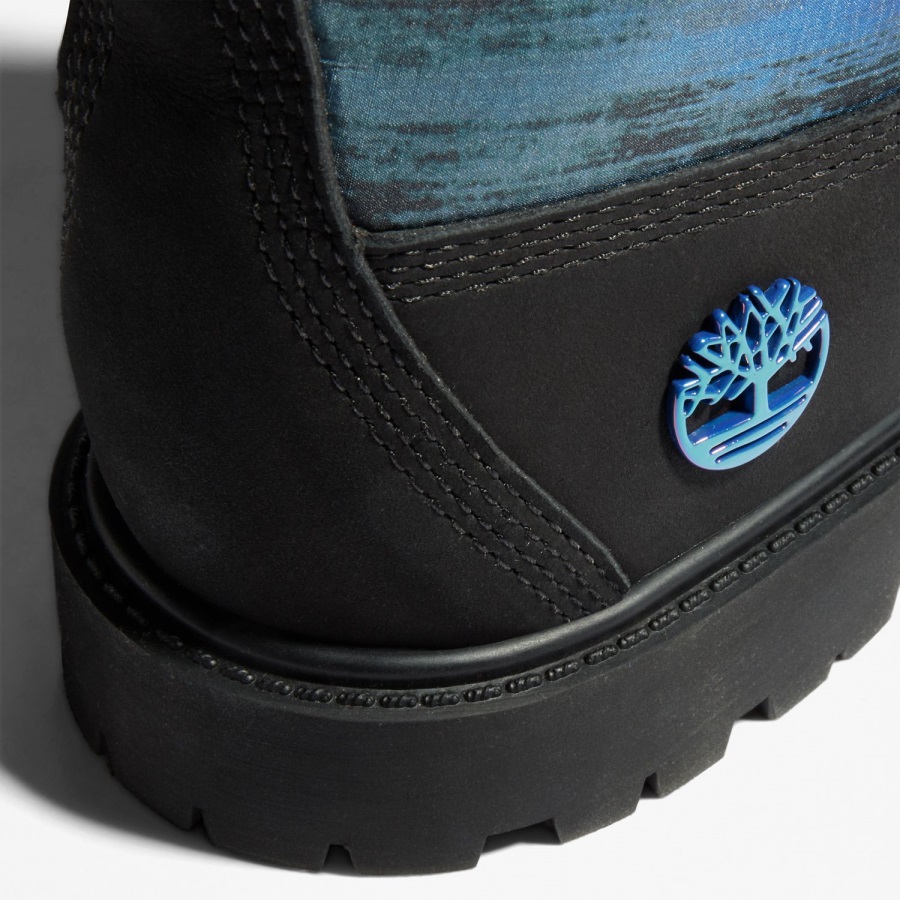 Women's Heritage Nl Sky Waterproof Boots Timberland Ireland Black Nubuck