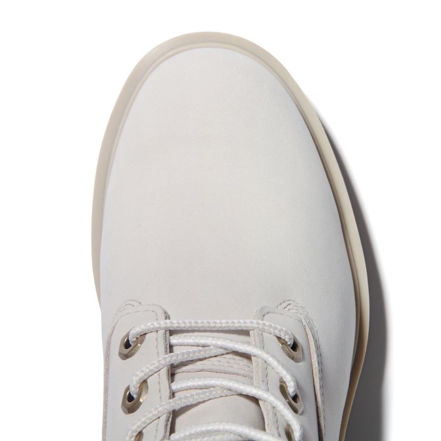 Women's Kinsley 6-Inch Waterproof Boots Timberland Ireland White Nubuck