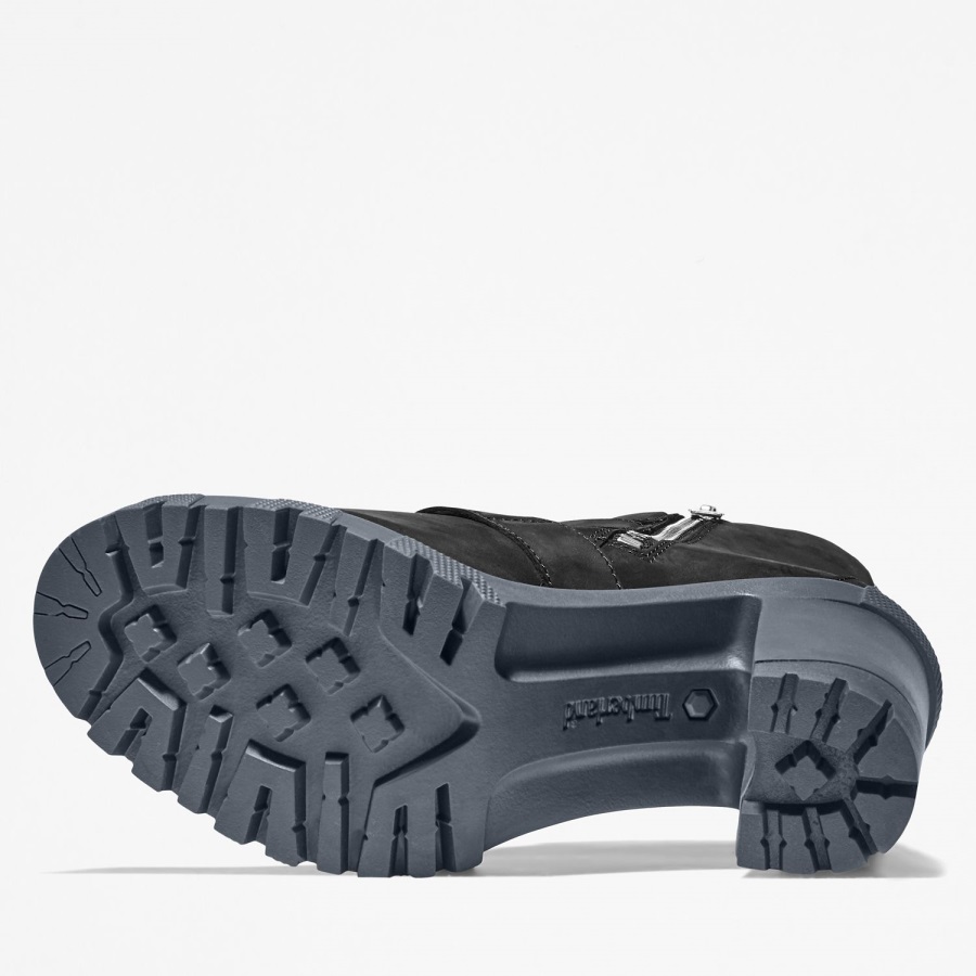 Women's Lana Point Buckle Boots Black Nubuck Timberland Ireland