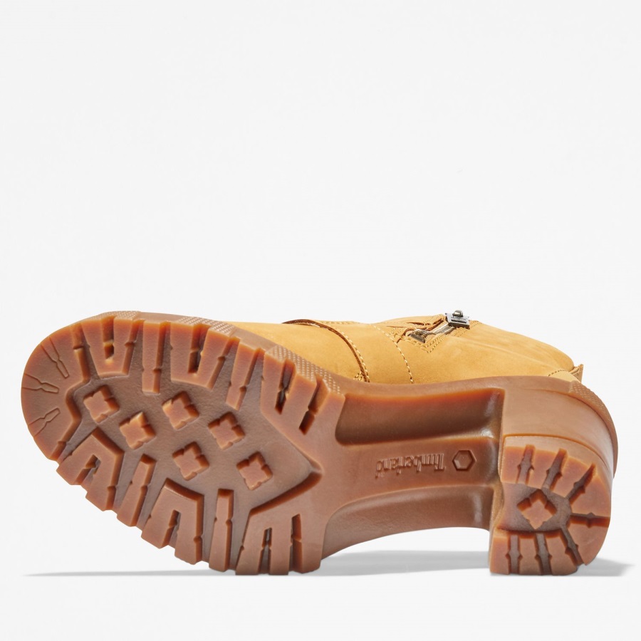 Women's Lana Point Buckle Boots Timberland Ireland Wheat Nubuck