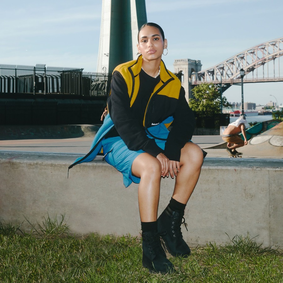 Women's Linden Woods 6-Inch Waterproof Boots Black Nubuck Timberland Ireland