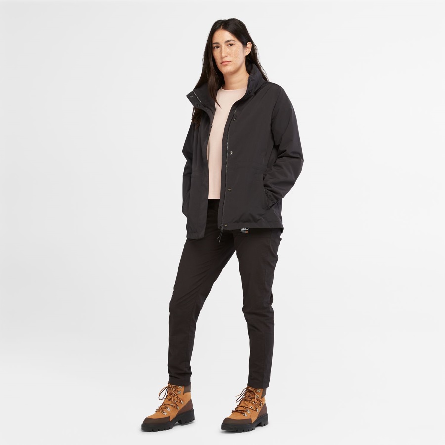 Women's Lined Raincoat Timberland Ireland Black