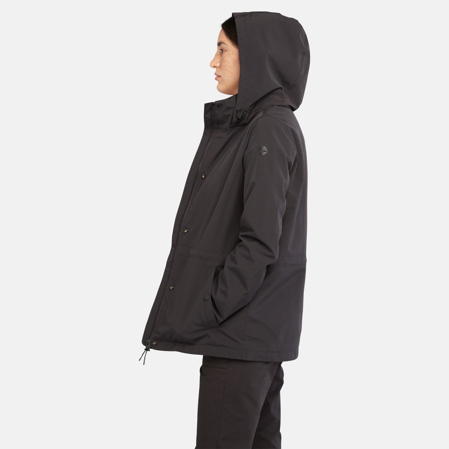 Women's Lined Raincoat Timberland Ireland Black