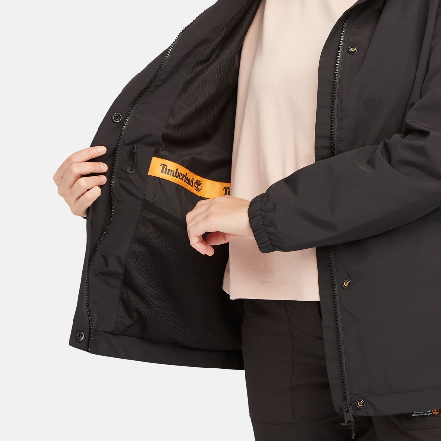 Women's Lined Raincoat Timberland Ireland Black