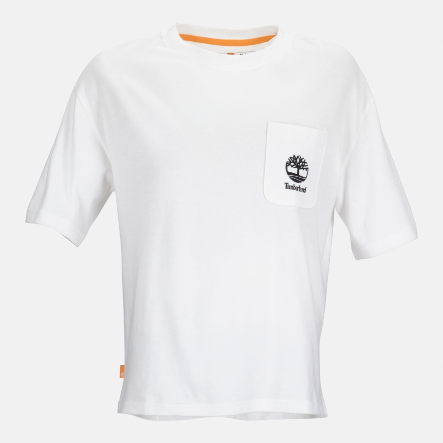 Women's Logo T-Shirt White Timberland Ireland