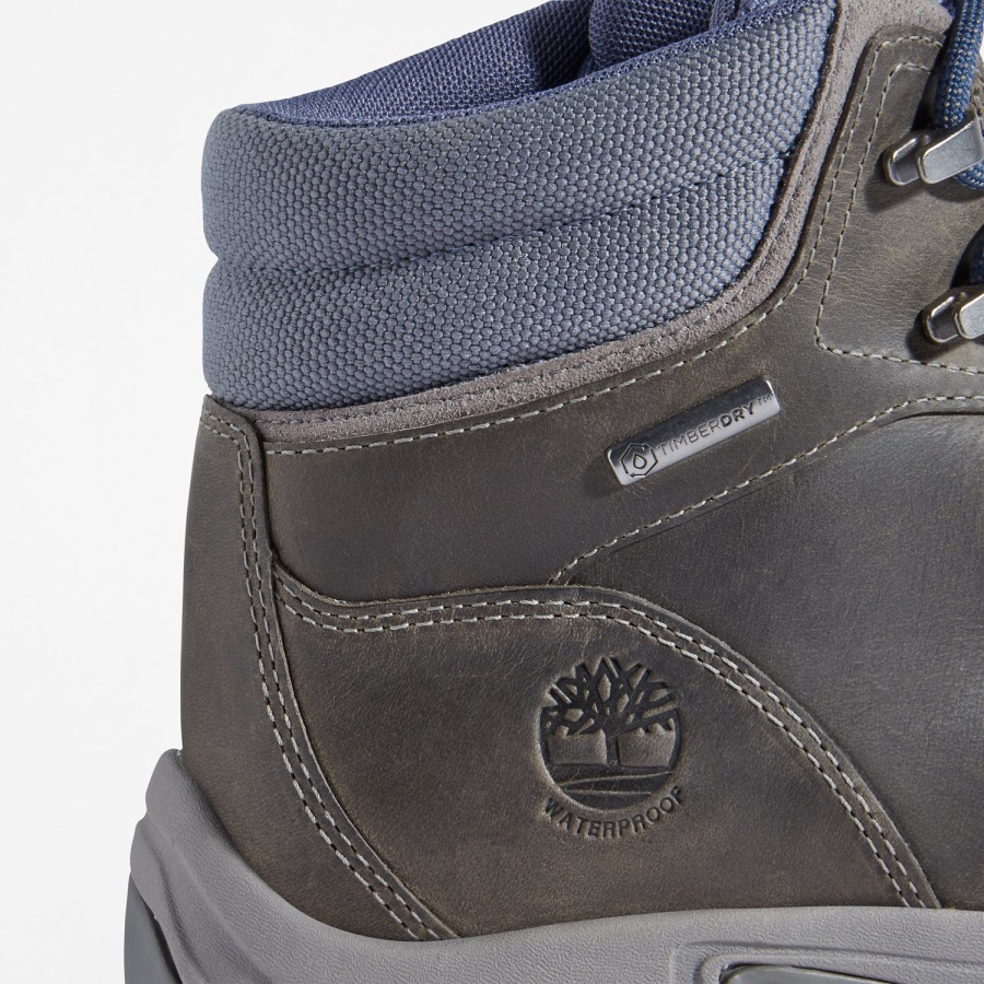 Women's Mt Maddsen Waterproof Hiking Boots Dark Grey Full-Grain Timberland Ireland