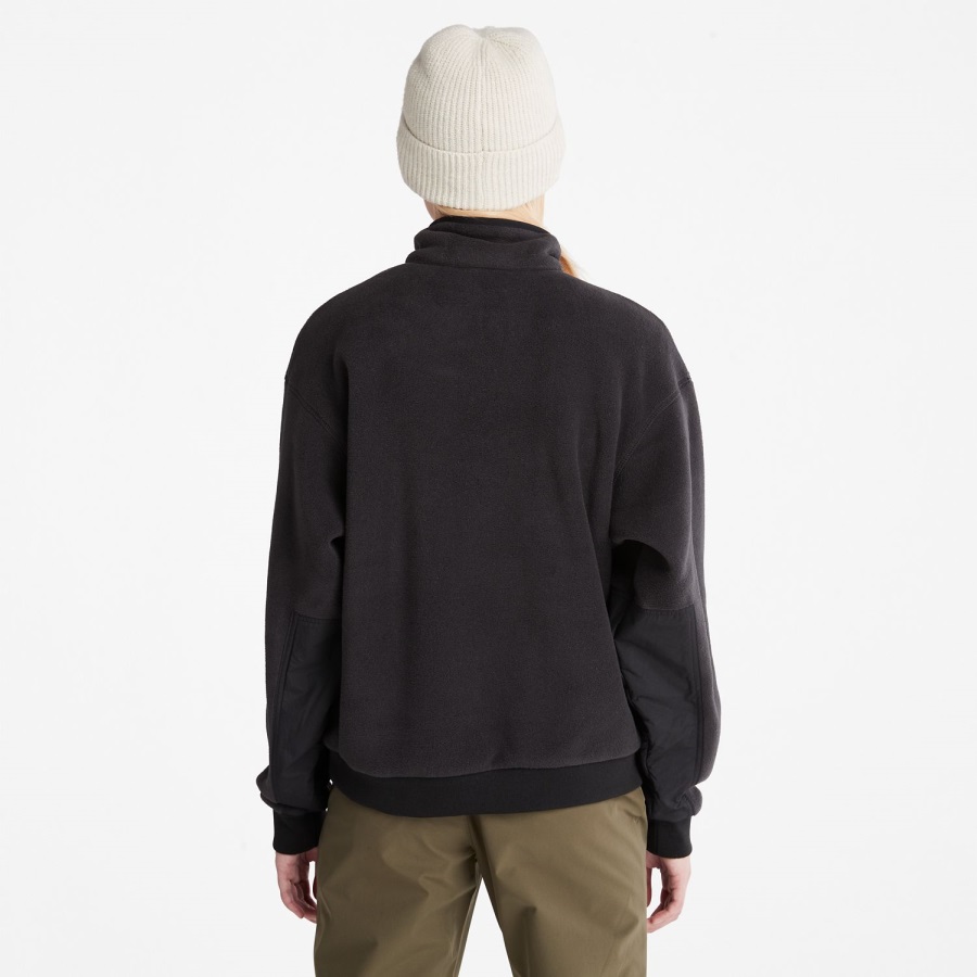 Women's Polartec Funnel-Neck Fleece Timberland Ireland Black