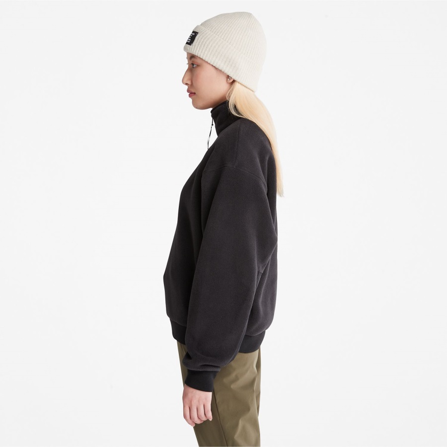 Women's Polartec Funnel-Neck Fleece Timberland Ireland Black