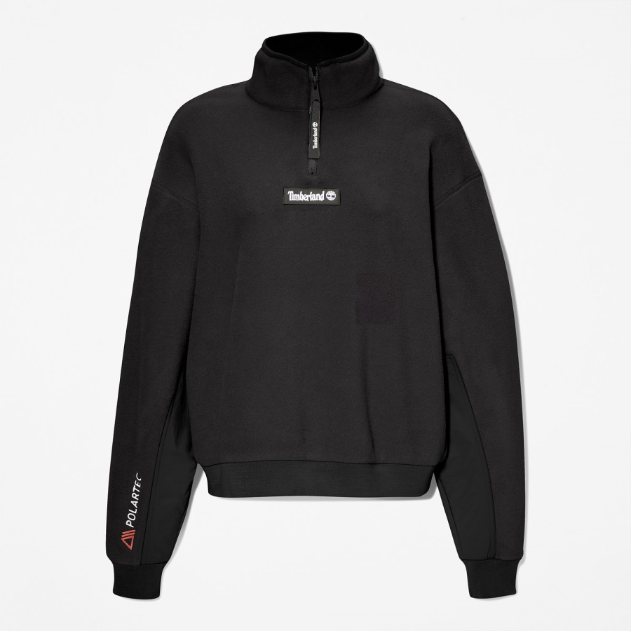 Women's Polartec Funnel-Neck Fleece Timberland Ireland Black