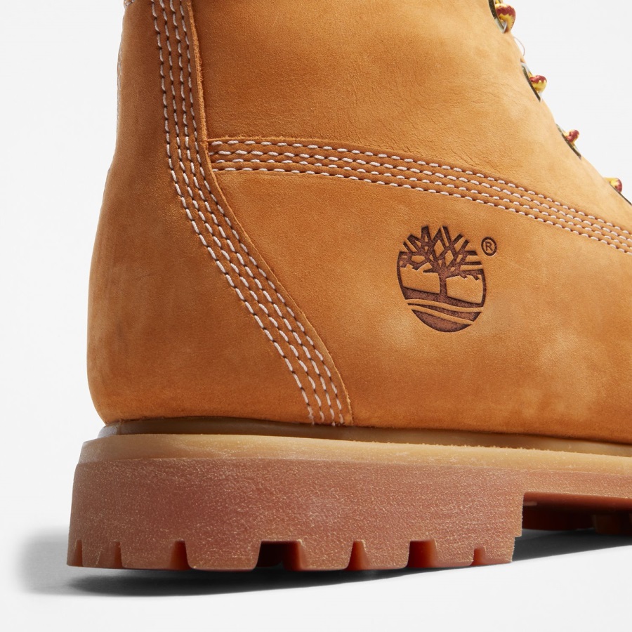 Women's Premium 6-Inch Waterproof Boots Timberland Ireland Wheat Nubuck