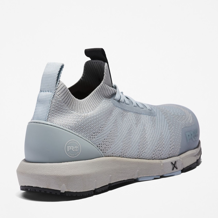 Women's Radius Composite Toe Work Sneaker Grey/Blue Timberland Ireland