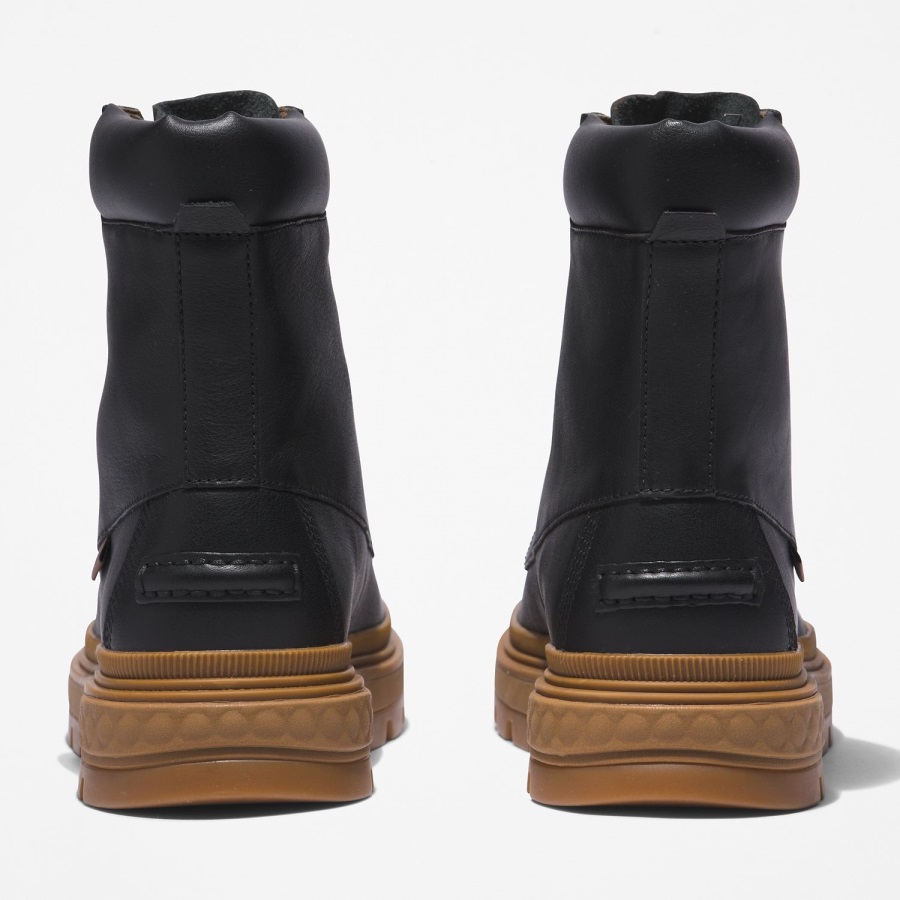 Women's Ray City Moc-Toe Chukka Boots Timberland Ireland Black Regen Leather