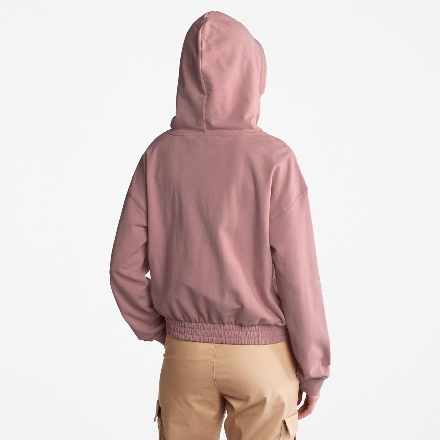 Women's Relaxed-Fit Logo Hoodie Timberland Ireland Grape Shake
