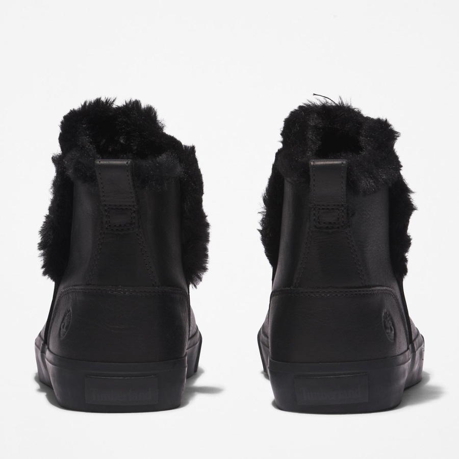 Women's Skyla Bay Pull-On Boots Timberland Ireland Black Full-Grain