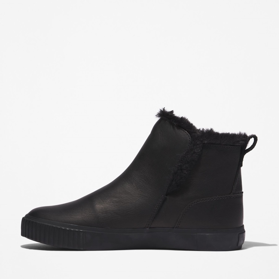 Women's Skyla Bay Pull-On Boots Timberland Ireland Black Full-Grain