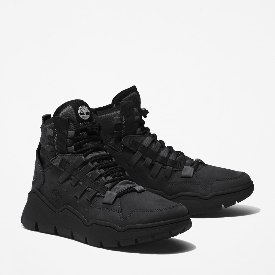 Women's Timberloop Hiking Boots Black Nubuck Timberland Ireland