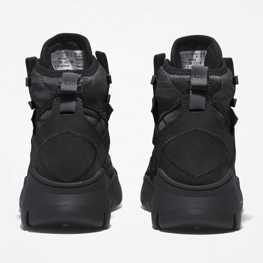 Women's Timberloop Hiking Boots Black Nubuck Timberland Ireland