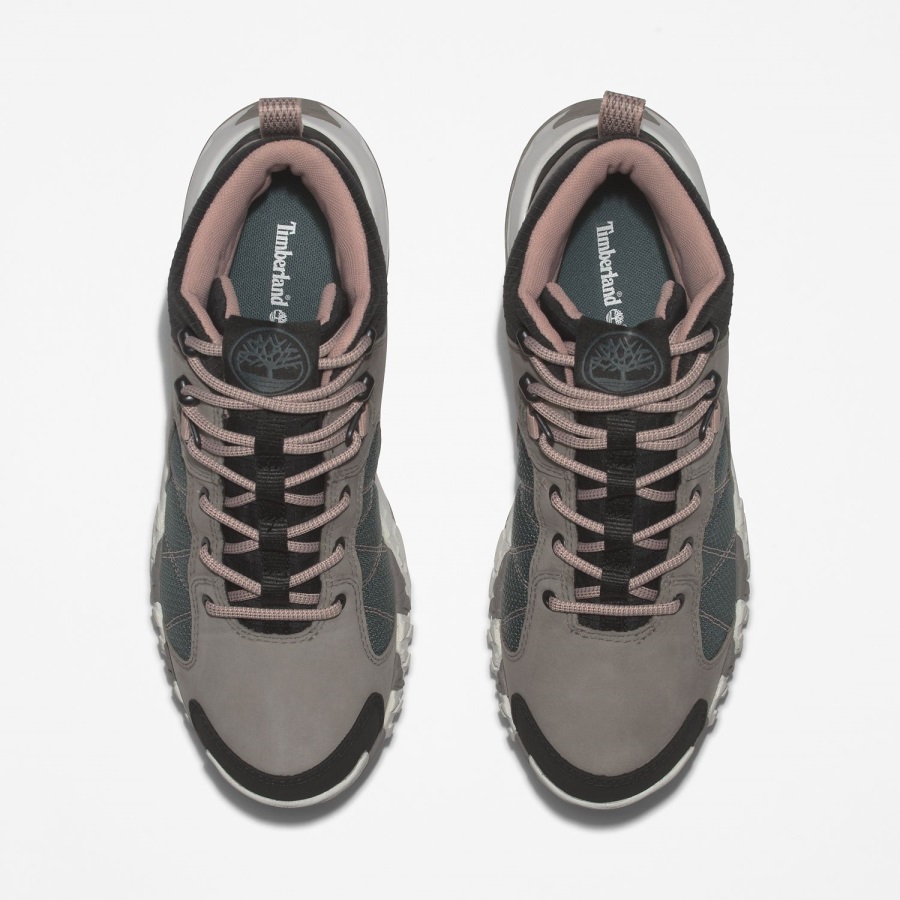 Women's Trailquest Waterproof Hiking Boots Grey Nubuck Timberland Ireland