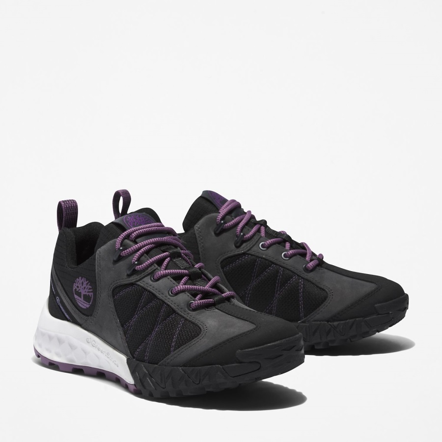 Women's Trailquest Waterproof Hiking Shoes Timberland Ireland Grey Nubuck