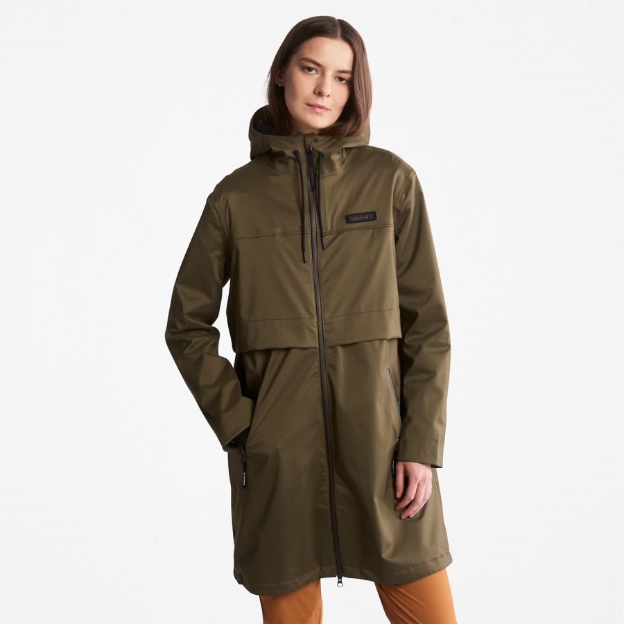Women's Waterproof Mid-Length Parka Grape Leaf Timberland Ireland