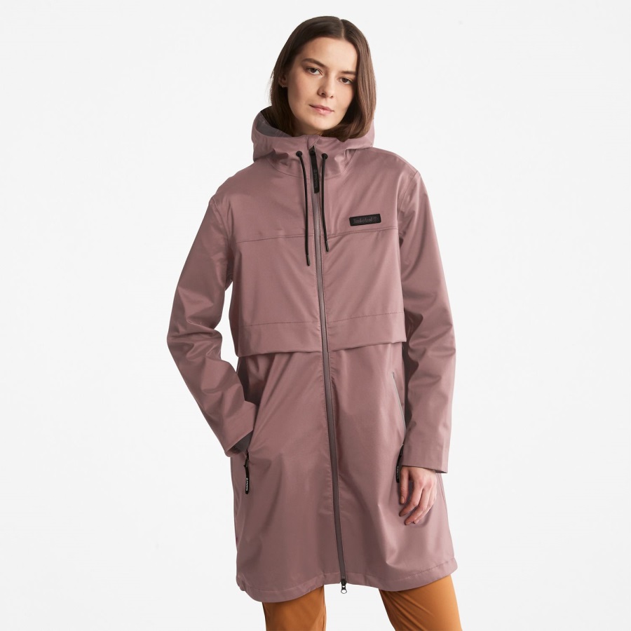 Women's Waterproof Mid-Length Parka Timberland Ireland Grape Shake