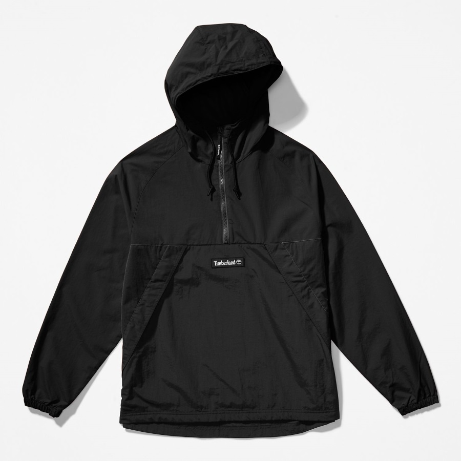 Zip-Neck Windbreaker Timberland Ireland Black/Off-White
