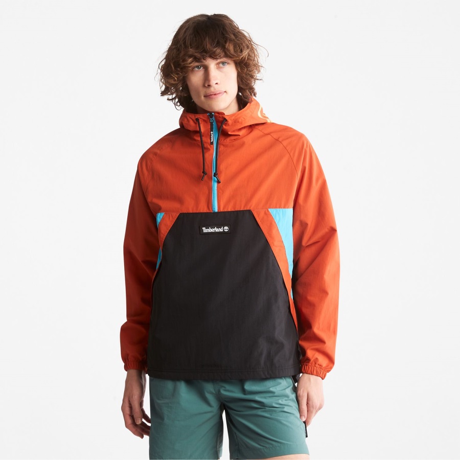 Zip-Neck Windbreaker Timberland Ireland Orange/Black