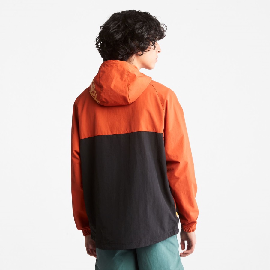 Zip-Neck Windbreaker Timberland Ireland Orange/Black